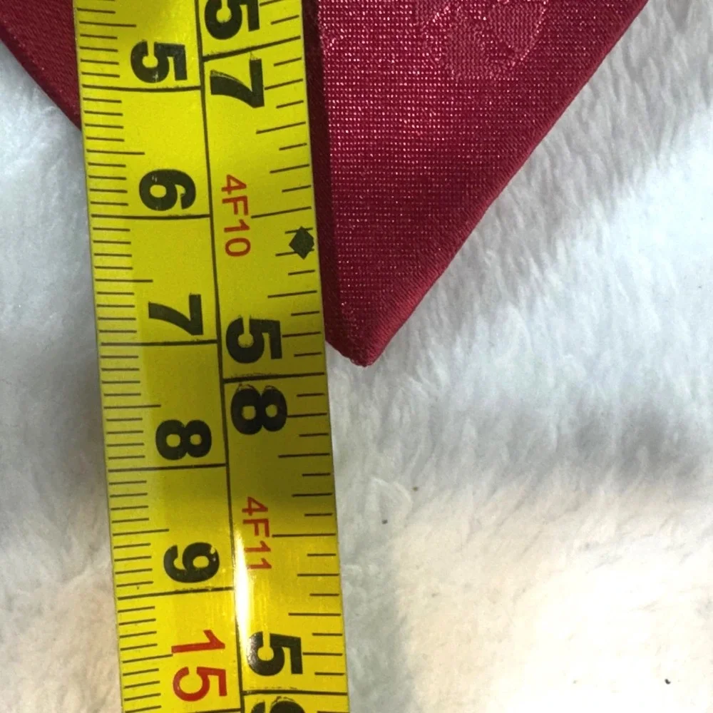 90's Hallmark‎ Santa Claus Golfing Christmas Yule Tie Greetings 100% Polyester